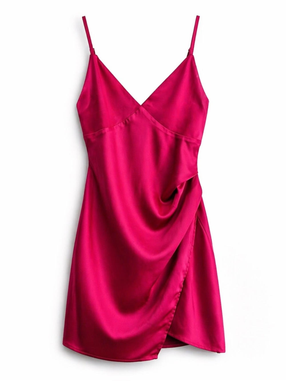 Altar’d State Satin Slip Dress Pink Mini Silky Cami Dress Y2K Date Night